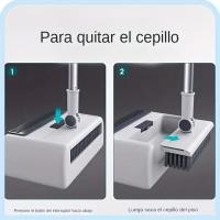 Juego De Escoba Y Escobilla 3 En 1 Con Pala De Polvo Herramientas De Limpieza Para El Hogar Y Cocina Escoba De Larga Mano - details 2