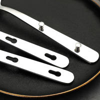 Set De 3 Piezas De Utensilios De Acero Inoxidable Plegables Para Camping Y Cocina Incluye Cuchillo Cuchara Y Vaso No Desechables - details 8