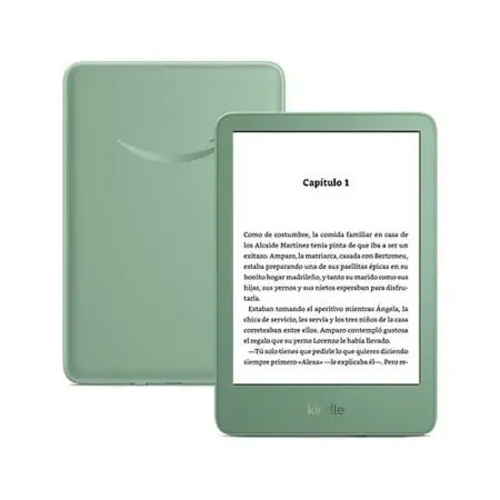 Amazon Kindle (2024), 6" HD 300ppp, 16 GB USB-C, Verde - 1