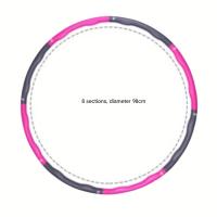 Weighted Hula Hoop for Adults Fitness Exercise Hoop for Weight Loss Home Workout and Gift for Friends - details 2