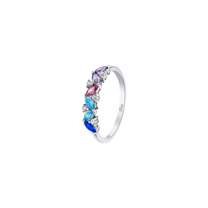 Lotus Silver IT GIRL LP3540-3/1 - Anillo Mujer Circonitas Colores - Plata 925 - 1