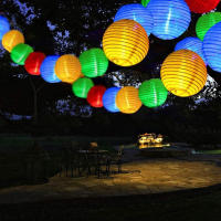 Lámpara De Luces Solares Impermeables Para Jardín 6.5M 30 LED Decoración Navideña Para Patio Garlanda De Farolillos - details 8