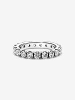 Pandora - Anillo de eternidad Sparkling Row - Plata de Legislación - details 0