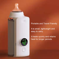 Calefactor De Leche Portátil Con Control De Temperatura Preciso Batería De 6000mah Multifuncional Calentador Rápido De Botella Para Viajes - details 1