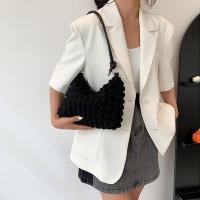 Bolso De Hombro Para Mujer Y Niñas De Gran Capacidad En Color Sólido Bolso De Mano Trendy Casual Bolso De Bajo Del Brazo - details 4