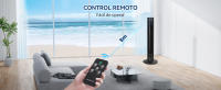 AIGOSTAR Ventilador de Torre con Mando a Distancia y Temporizador de 12 Horas, Pantalla LED, 3 Velocidades y 4 Modos. - details 2