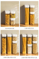 Caja De Almacenamiento De Pasta Transparente Plástico Sellado Contenedor Para Espaguetis a Prueba De Humedad Juego De Alimentos Para La Cocina - details 9