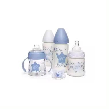 Pack biberones Little Star silicona. Suavinex - 1