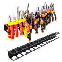 Organizador De Destornilladores Pared 14 Agujeros Almacenamiento De Herramientas Para Hex Cross RC Herramientas Base Soporte Stand De Hierro - details 5