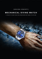 Reloj De Diversión Para Hombre CADISEN 38mm Japonés NH35A Mecánico Vidrio De Zafiro Date Luminoso 200M Impermeable Acero Inoxidable - details 1
