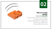Wange118Pcs Accesorios De Color Compatible Con Bloques De Construcción MocTech Juguete DIY Para Niños Piezas De Asamblea Regalo - details 5