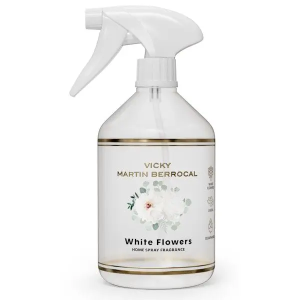 VICKY MARTIN BERROCAL White Flowers Spray Ambientador  500 ml Spray Ambientador - 1