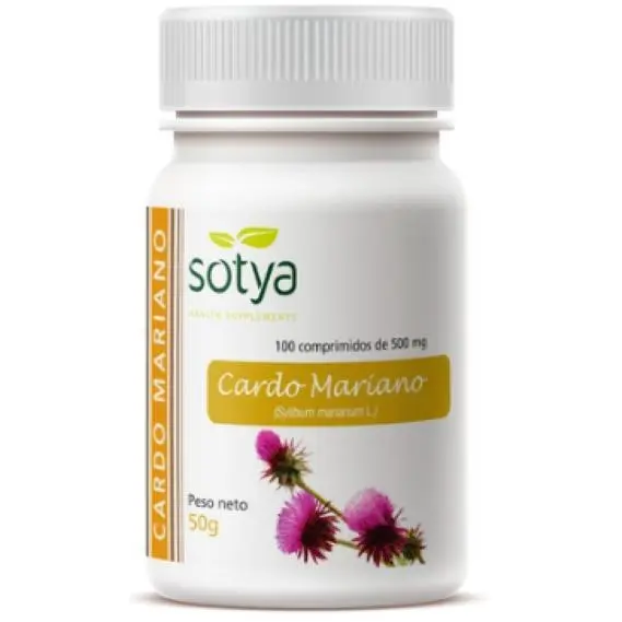 Cardo Mariano 100 comprimidos  Sotya - 1