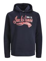 Jack & Jones Hombre Sudadera Con Capucha Mod JJELOGO SWEAT HOOD Moda Casual Informal Ref 233597 - details 14