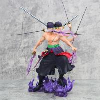 Figura De Acción Anime One Piece Roronoa Zoro 30cm PVC Juguete Coleccionable Para Niños Y Adultos Regalo De Cumpleaños - details 8