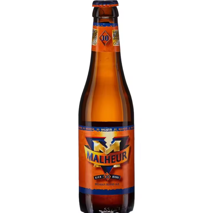 6 uds x Malheur 10 33Cl cerveza Belga rubia fuerte - 1