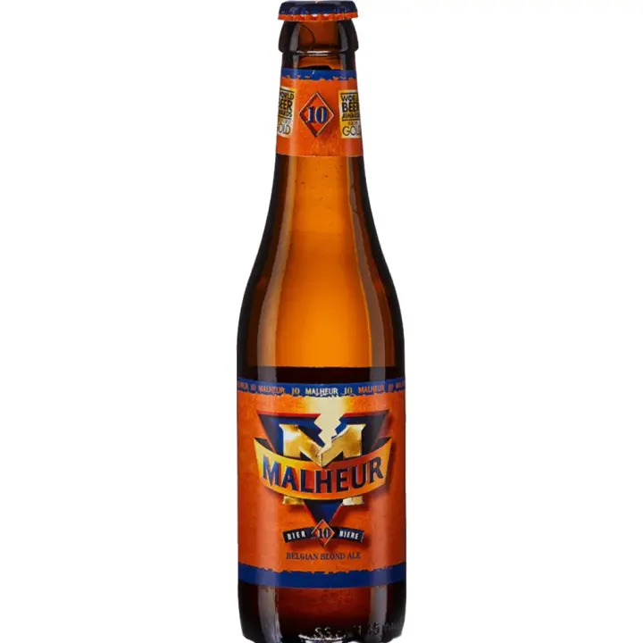 6 uds x Malheur 10 33Cl cerveza Belga rubia fuerte - 1