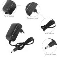 Adaptador de Corriente 9V 12V 1A 2A 3A 1.5A 9W 12W 18W 24W 36W con Enchufe Europeo | Fuente de Alimentación con Conector DC 5.5mm x 2.5mm y Cable de 1 Metro | Compatible con Router, Módem, Cámara de Seguridad, Ventilador de PC, Tiras LED - details 1