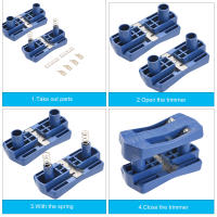 Máquina De Enbellecimiento De Borde De Madera Multifuncional Trimmer Bilateral PVC Melamina Madera Veneer Corte Doble Bandas - details 5