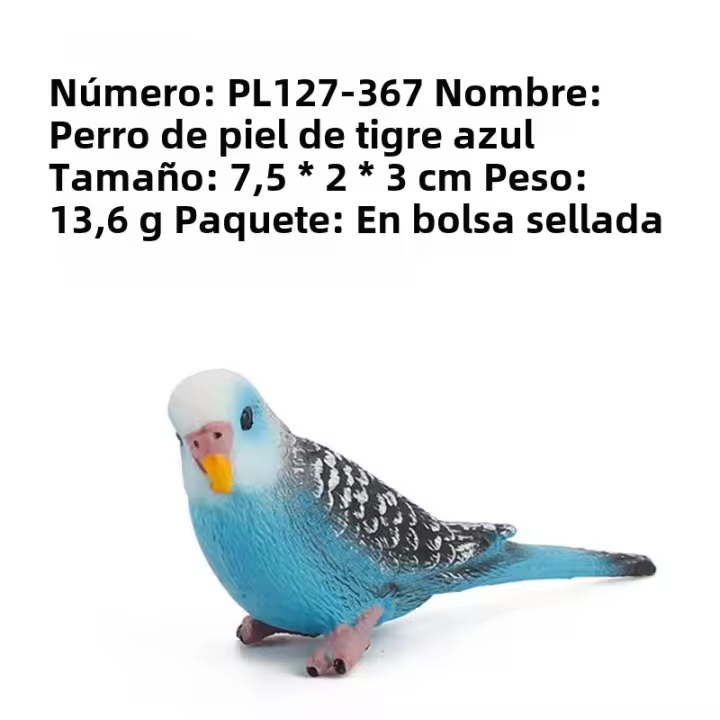 Figura De Acción De Papagayo Realista Serie De Pájaros Simulados Modelo Sólido Para Juguete Educativo Para Niños Regalos De Navidad - 1