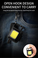 Linterna LED COB Miniatura Super Brillante EDC Llave De Iluminación Para Camping Emergencias Exteriores Con Imán En La Cola Y Abrazadera De Tapa - details 6