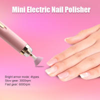 Máquina De Uñas Eléctrica 5 En 1 Con Luz Portátil Mini Herramientas De Manicura Para Eliminador De Gel Pen Art Eléctrico - details 5