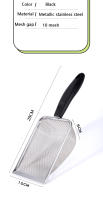 Shovel De Arena Para Gatos Pequeño Agujero Colgante Herramienta De Limpieza Para Mascotas Acero Inoxidable Scooper Para Tazón De Arena Para Gatos Y Gatitos - details 8