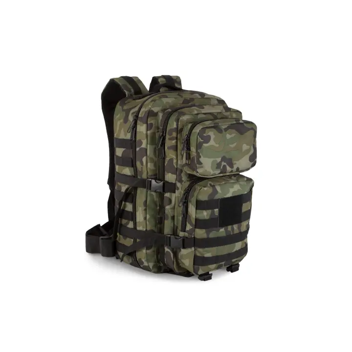 Mochila táctica militar de asalto Kimood camuflaje para hombre y mujer resistente al agua, 50l. Acampada y senderismo , montaña, camping y Crossfit - 1