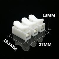 20/50Pcs Conector De Cable Sin Soldar 1P 2P Terminales De Bloque Sin Tornillo Clip Elástico Para Electricidad - details 5