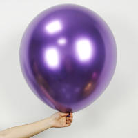 Globos De Látex Grandes De 18 36 Pulgadas Dorados Platinos Cromados Para Decoración De Bodas Cumpleaños Fiesta Helio - details 5