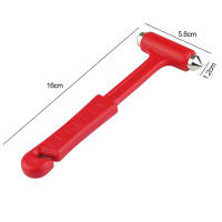 Martillo De Seguridad Para Coche 2 En 1 Rompe Ventanas Y Cortador De Cinturones Herramienta De Escape Emergencia Multifuncional Para Automóvil - details 7