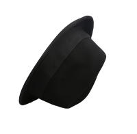 Sombrero De Lana Negra Vintage FS Para Hombres Y Mujeres Cordón Trilby Panama Capa De Gangsters Casco De Jazz Para Bodas Y Fiestas - details 2