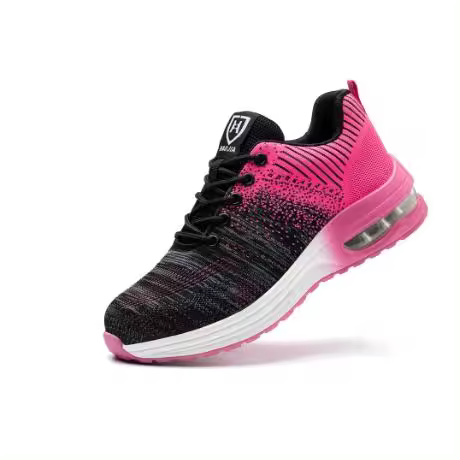 Zapatos de seuridad para hombre y Mujer, zapatillas de seuridad antideslizantes, Luces, comodas, Suela Blanca - 1