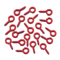 100pcs De Ojales Pequeños Y Coloridos Para Joyería Suministros De Hebeleras Y Cerraduras De Hilo Metálico Para Creación De Joyas - details 5