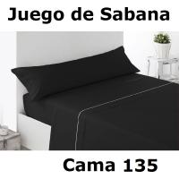 Juego de Sábanas CM para Cama de 135 - 3 Piezas - Sábana Bajera, Encimera y Funda de Almohada - Microfibra 100% Poliéster - details 0