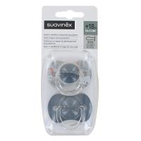 Suavinex Duplo Chupetes Fisiológico SX PRO Silicona +18 m - details 1