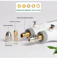 Rotary Tool Kit Inalámbrico USB Para Grabado En Madera DIY Mini Taladro Para Joyería Metal Vidrio Velocidad Variable Herramienta Eléctrica - details 9