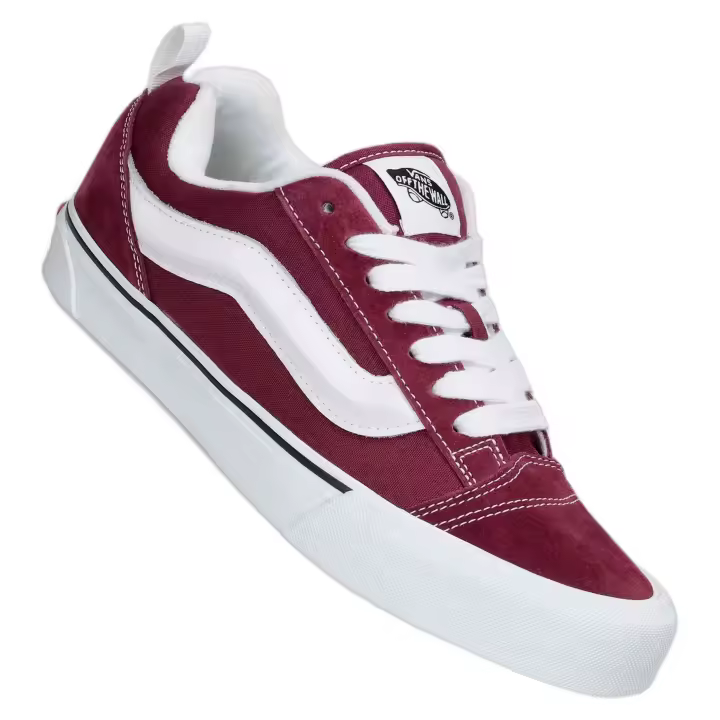 Zapatillas Vans Knu Skool para hombre en color rojo - 1