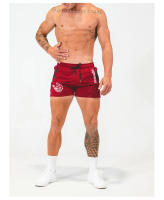 Shorts De Verano Para Hombre Con Estampado Secado Rápido Y Bolsillos Laterales Zipper Diseño Para Correr Baloncesto Entrenamiento En Gimnasio - details 4