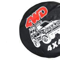 Cubierta De Neumático Para Coche AD 14-18 Pulgadas 4WD 4x4 En PVC Y Cuero Protección Para Rueda De Reserva Para Jeep - details 11