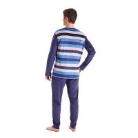 Munich-Pijama Terciopelo Manga Larga MU3 para Hombre