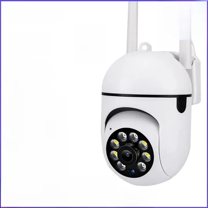 Cámara De Seguridad IP Smart Life 5MP WiFi Con Audio Bidireccional Y PTZ Para Exterior HD Mini Vigilancia CCTV Wireless Tuya App Compatible Con Smart Home - 1