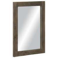 vidaXL Conjunto de muebles de baño 2 piezas madera maciza mango negro - details 1