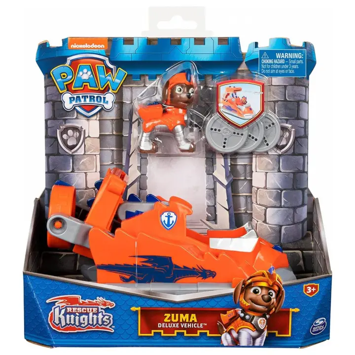 PAW PATROL RESCUE KNIGHTS VEHICULO ZUMA DE SPIN MASTER - 1