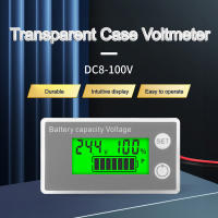 Medidor De Corriente Digital LCD DC8-100V Indicador De Capacidad De Batería 12V 24V 48V 72V Voltímetro Para Células De Litio LiFePO4 Y Ácido Plomo - details 0