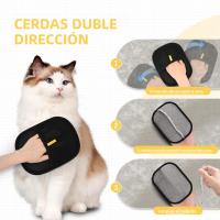 Guantes De Peluquería Para Mascotas 1/2PCS Limpieza De Pelo De Gato Y Perro Magnetismo Doble Cara Para Lavado Y Desplumado - details 3