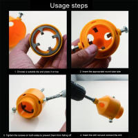 Kit De Torneador De Tubo PVC Con Herramientas De Mano Para Acero Aluminio Incluye Dientes De 1/2 Pulgada 3/4 Pulgada Y 1 Pulgada Set De Dientes Redondos Para Agua Y Placas - details 0