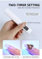 Lámpara Portátil Para Uñas Mini LED UV Recargable Para Secado Rápido De Esmalte De Gel En Forma De Bolígrafo Con Carga USB Máquina De Secado De Uñas Peso Ligero Tamaño Compacto - details 3