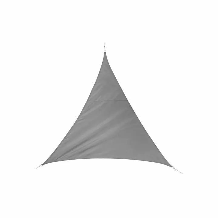 Gerimport Parasol Triangular Poliéster Gris Zeus 5 X 5 X 5 Cm - Resistente Al Sol - 1