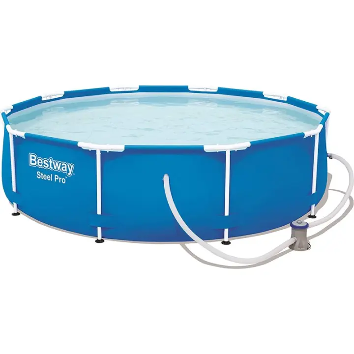 Piscina desmontable redonda grande Bestway Steel Pro 56679 - 305 cm - 1